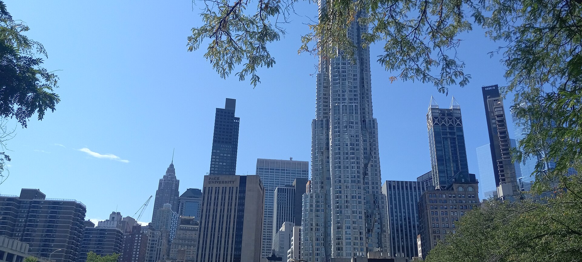 Lower Manhattan skyline in New York City